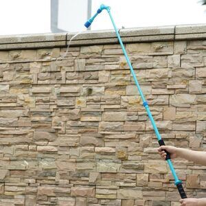 New -Aqua Joe 72-Inch Telescopic Tornado Water Blaster | 3 Spray Patterns